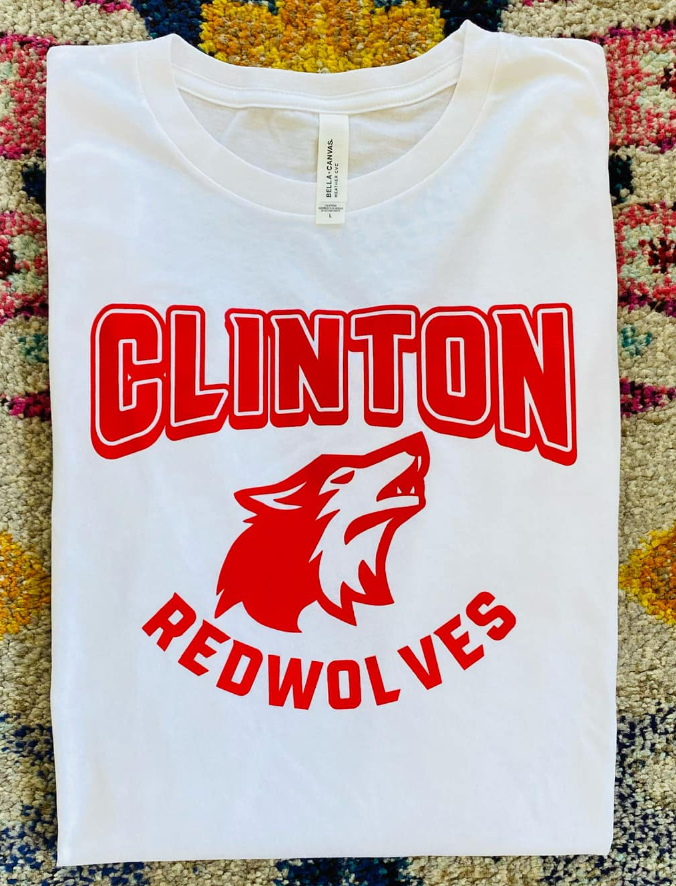 Clinton Redwolves - All Red