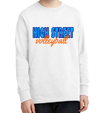 YOUTH - Long Sleeve T-shirt - HS.volleyball