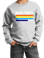 YOUTH - Crew Sweatshirt - retro