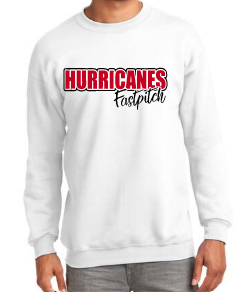 ADULT - Crew Sweatshirt - Hurricanes Fastpitch