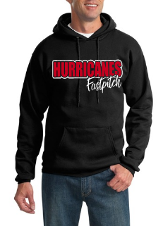 YOUTH - Hooded Sweatshirt - Hurricanes fastpitch