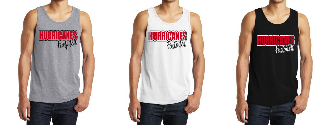 MENS Tank Top  - Hurricanes fastpitch