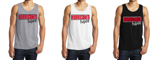 MENS Tank Top  - Hurricanes fastpitch