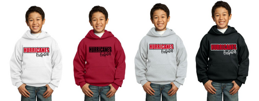 YOUTH - Hooded Sweatshirt - Hurricanes fastpitch